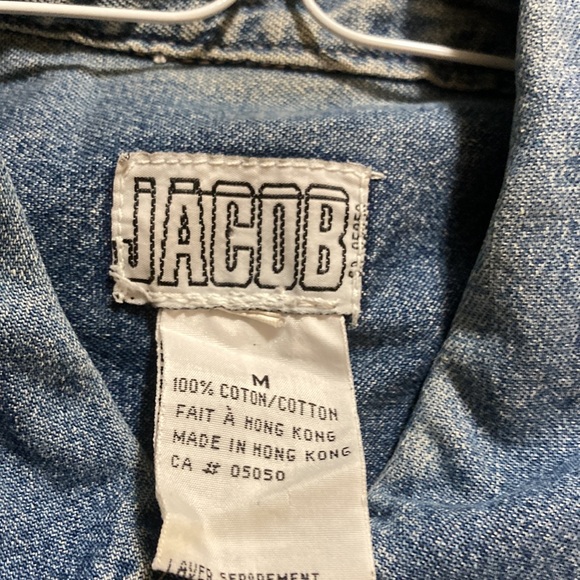 Jacob denim snap down shirt - Picture 3 of 3